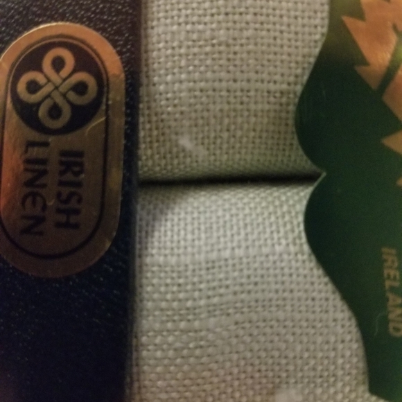 🗝 Vintage Irish linen Damask napkins - Picture 3 of 5